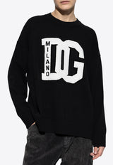 DG Milano Inlay Wool-Blend Sweater