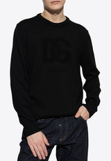 Fleece DG Logo Wool Sweater