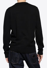Fleece DG Logo Wool Sweater