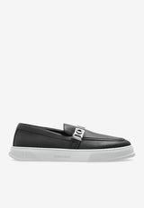 Brad Leather Slip-On Sneakers