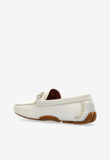 Parigi Gancini Leather Loafers