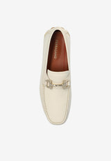 Parigi Gancini Leather Loafers