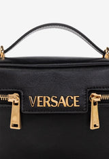Versace Leather handbag Black 1018300 1A13171-1B00V