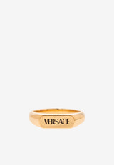 Logo Engraved Brass Ring