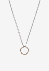 Tory Burch Miller Stud Pendant Chain Necklace 160172 0-961