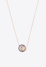 Tory Burch Miller Double Ring Pendant Necklace 157225 0-400