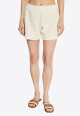 شورت قصير بجاكار شعار الماركة