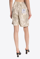 Aloe Banana Jacquard Shorts