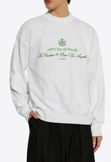 Jacquemus Logo sweatshirt White 255KN544 2427-1IN