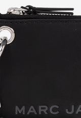 Zip Charm Leather Wallet