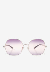 Chloé Aly Aviator Sunglasses Multicolor CH0282S 0-003