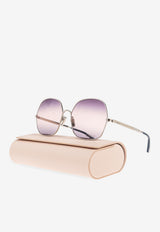 Chloé Aly Aviator Sunglasses Multicolor CH0282S 0-003