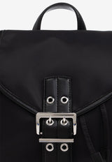 Small Bucky Backpack with Logo Plaque