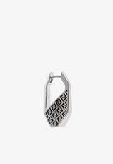 Fendi Hexagon Single Hoop Earring 7AJ959 B09-F0VD1
