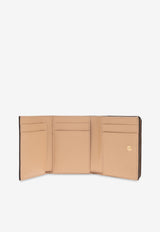 Fendi Medium Flower Bouquet Tri-Fold Wallet 8M0480 AURF-F174H