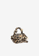 Nano Bou Leopard Print Pouch