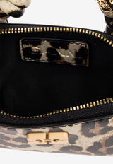 Nano Bou Leopard Print Pouch
