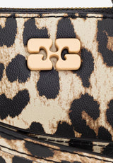 Nano Bou Leopard Print Pouch