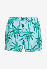 شورت سباحة بطبعة بونتيني