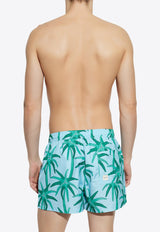 شورت سباحة بطبعة بونتيني