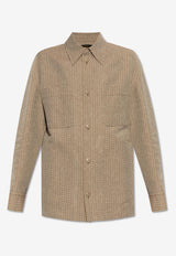 Fendi Go-To Jacquard Stitching Jacket FW1307 AU6P-F1RXP