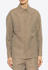 Fendi Go-To Jacquard Stitching Jacket FW1307 AU6P-F1RXP