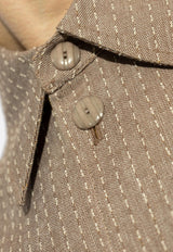 Fendi Go-To Jacquard Stitching Jacket FW1307 AU6P-F1RXP