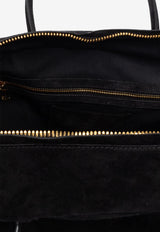 Moschino Suede handbag Black MC4120PP1M OF1-00A
