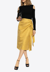 Max Mara Skirt Tequila Yellow TEQUILA 2511101032-006