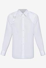 Alexander Mcqueen T-bar Harness Long-Sleeved Shirt 828259 QNAAX-9000