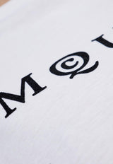Alexander Mcqueen Logo Print Crewneck T-shirt 828420 QTADD-0909