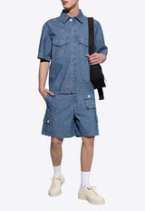 Signature Logo Denim Shirt