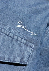 Signature Logo Denim Shirt