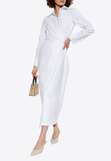 Balzac Shirt Twill Midi Dress