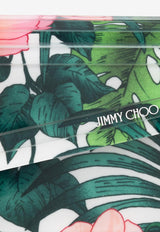Jimmy Choo Candy Tropical Orchid Acrylic Clutch Bag CANDY BGK-TROPICAL ORCHID