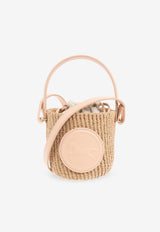 Chloè Mini Horse Medal Woven Basket Bag CH25US593 O82-6I0