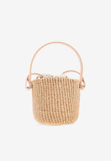 Chloè Mini Horse Medal Woven Basket Bag CH25US593 O82-6I0