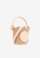 Chloè Mini Horse Medal Woven Basket Bag CH25US593 O82-6I0