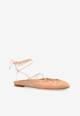 Ghillies Lace-Up Ballet Flats