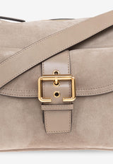 Medium Suede Camera Bag