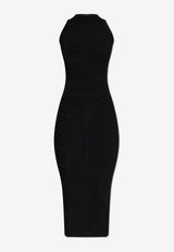 فستان بجاكار ألماسي الشكل بطول منتصف الساق