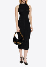 فستان بجاكار ألماسي الشكل بطول منتصف الساق