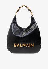 Balmain Large 1945 Crinkled Leather Tote Bag EN0BT929 LETF-0PA