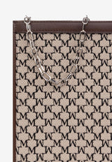 Max Mara Medium Jacquard Monogram Pouch Bag MMTROUSSEM 2514711012-003