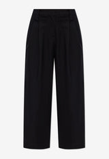 Mid-Rise Wide-Leg Pants