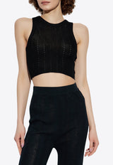 Knitted Sleeveless Top