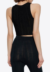 Knitted Sleeveless Top