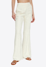 Etro High-Rise Flared Pants White WREA0011 99TUDJ1-W0275