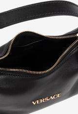 Versace Tag Leather Hobo Bag 1018302 1A13171-1B00V