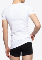 Versace Embroidered Logo Under Shirt 1019678 1A09410-1W000